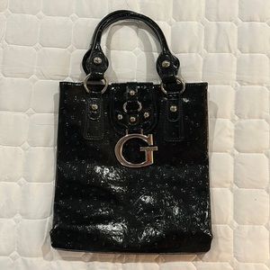 Guess black hand bag. Like new